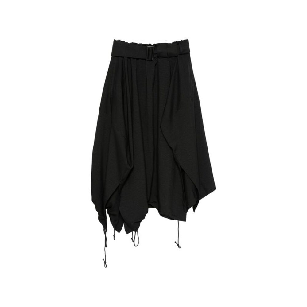 Y-3 Black Skirts - Asymmetric & Draped Skirts Women